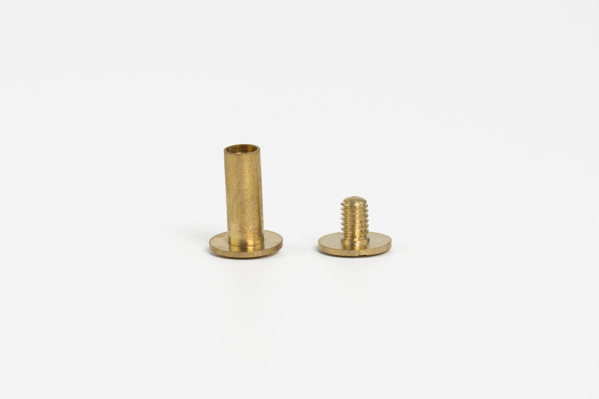Brass Screw & Post - 25mm– Shepherds Arts