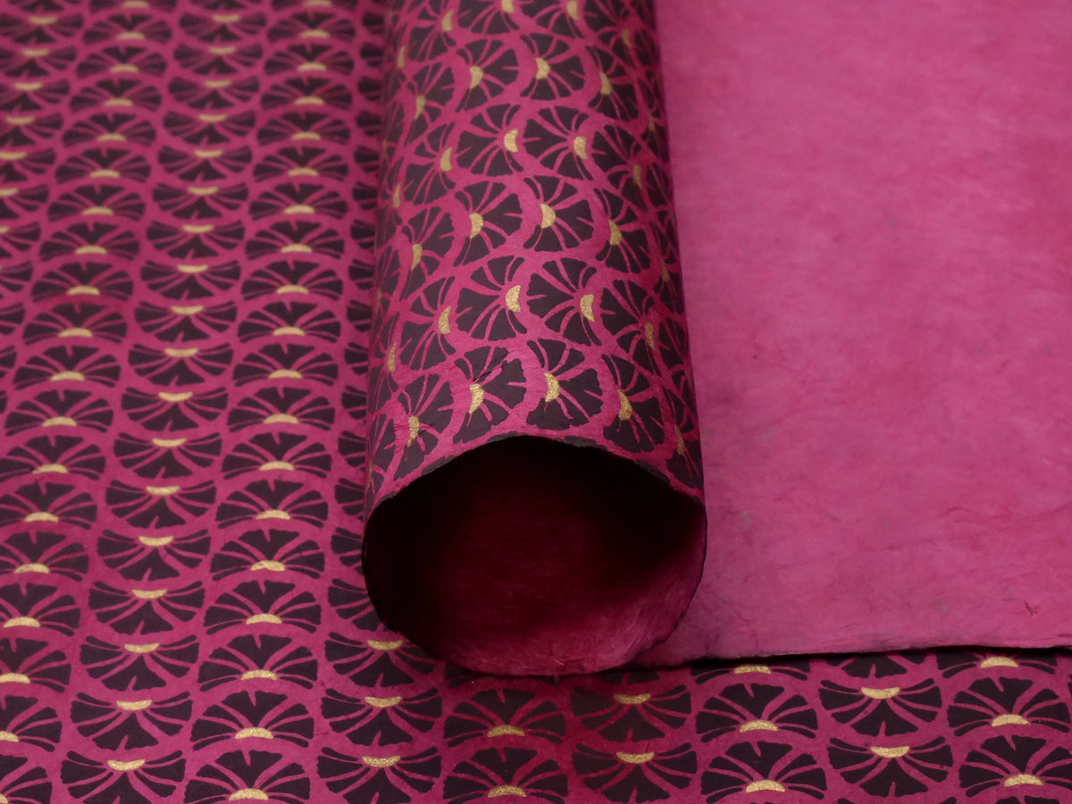 Nepali Paper Carnation - Wine– Shepherds Arts